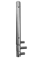 Ferme-porte – brevet DeltaR. Système discrète,installé sur des paumelles.