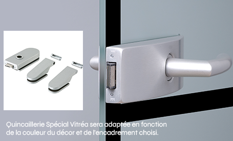 Quincaillerie complète Spécial Vitréa